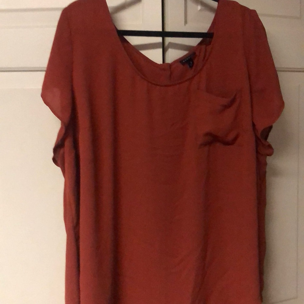 Torrid Chiffon dress shirt